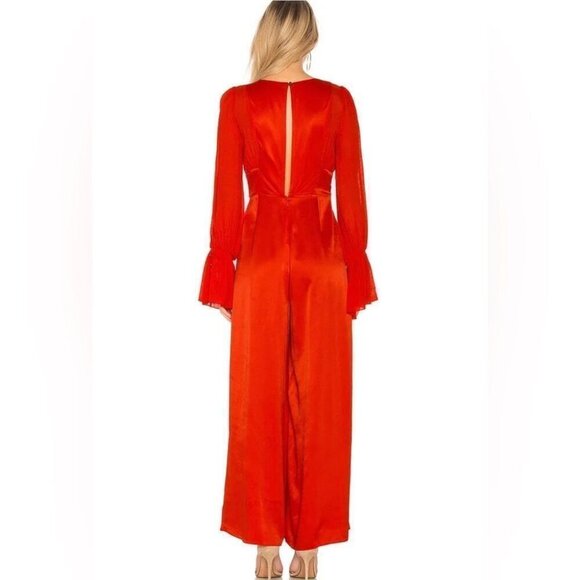 Free People Womens Not Your Baby Mixed-Media Jumpsuit size 0 - Picture 14 of 16